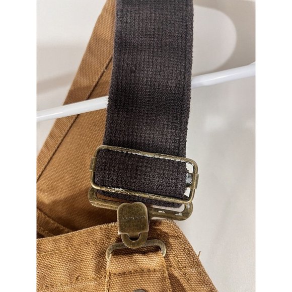 Carhartt Insulated Bib Overalls Duck Youth Size 8 Double Knee - Picture 9 of 13